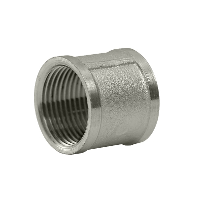 Муфта 1 1/2" ВР/ВР никель (073777) Муфта 1 1/2" ВР/ВР никель (073777)