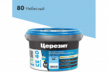 Затирка Церезит СЕ 40 Премиум, цвет небесный 80, 2кг (00-00005492)
