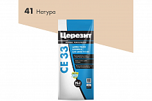 Затирка Церезит СЕ 33, цвет натура 41, 2кг (068167)