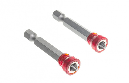 Биты 1/4 Е6,3  S2. Ph2-50 мм с магнитной насадкой  (2шт /карта) Quadro torsion