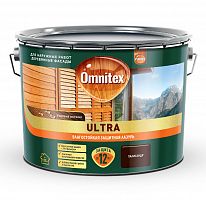 Влагостойкая лазурь Omnitex Ultra Палисандр 9л арт. 50035858