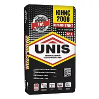 Клей для плитки Юнис 2000 (25кг) С1 (000231)