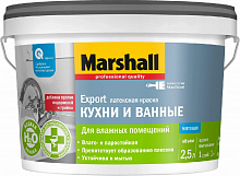 Краска Masterline Export Кухни и Ванные мат латексная BC 2,5л (00-00016595) арт. 50036114 