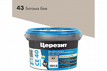Затирка Церезит СЕ 40 Премиум, цвет багама беж 43, 2кг (061108)