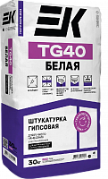 Штукатурка гипсовая ЕК TG-40 Белая (30кг) (016356)