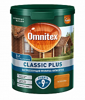 Пропитка-антисептик Omnitex Classic Plus 3в1 Лиственница 0,9л (00-00016614) арт. 50035701 