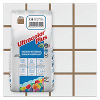 Затирка MAPEI, ULTRACOLOR PLUS, цвет №135 Золотой песок, (5кг)