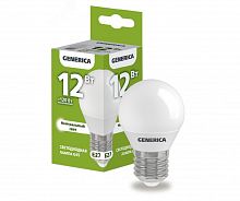 Лампа светодиодная G45 шар 12Вт 230В 4000К E27 GENERICA
