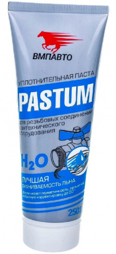 Комплект Уплотнительная паста 25г PASTUM H2O вода+ лен 7 г.