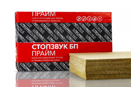 Плита СтопЗвук БП Прайм 1.2м*0,6м*27мм (8шт/5,76м2) (077524) Плита СтопЗвук БП Прайм 1.2м*0,6м*27мм (8шт/5,76м2) (077524)