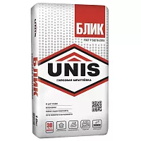 Шпаклевка гипсовая Юнис Блик Финиш (18кг) (038055)