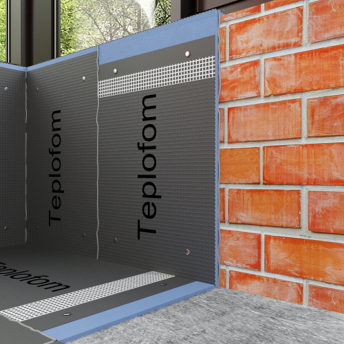 Конструкционная панель TEPLOFOM 2500*600*80 ХPS (односторонний слой) фото 4
