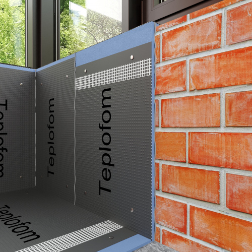 Конструкционная панель TEPLOFOM 2500*600*80 ХPS (односторонний слой) фото 3
