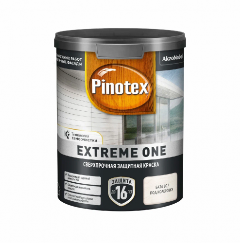 Краска для дерева Omnitex Extreme One BС 0,85л (00-00021069) арт. 50035740 