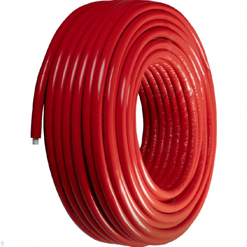 Труба Radi Pipe PN10 20x2,8 в теплоизоляции 6 мм красной, бухта 50м USYSTEMS 