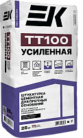 Штукатурка ручного и машинного нанесения ЕК ТТ 100 УСИЛЕННАЯ (25 кг) (00-00027103)