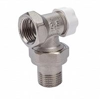 SVL 1156 000015 Клапан STOUT запорно-балансировочный угловой 1/2"
