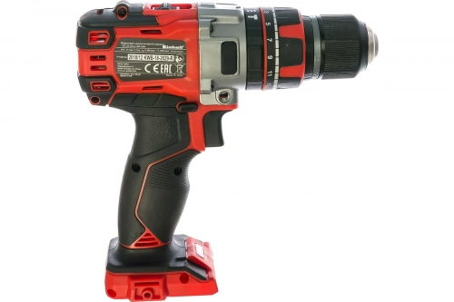 Дрель аккумуляторная ударная Einhell PXC TE-CD 18 Li-i BL (2x2Ah) 60 Нм,13мм фото 9