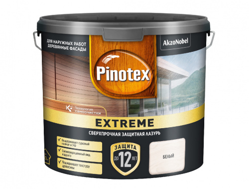 Лазурь Omnitex Extreme Белая 2,5л арт. 50035733