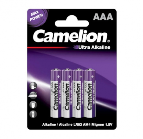 Элемент питания Camelion ULTRA AАA (LR03 ВР4UT) (4шт.) Элемент питания Camelion ULTRA AАA (LR03 ВР4UT) (4шт.)