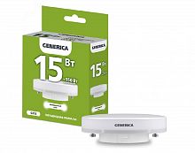 Лампа светодиодная T80 таблетка 15Вт 230В 4000К GX53 GENERICA