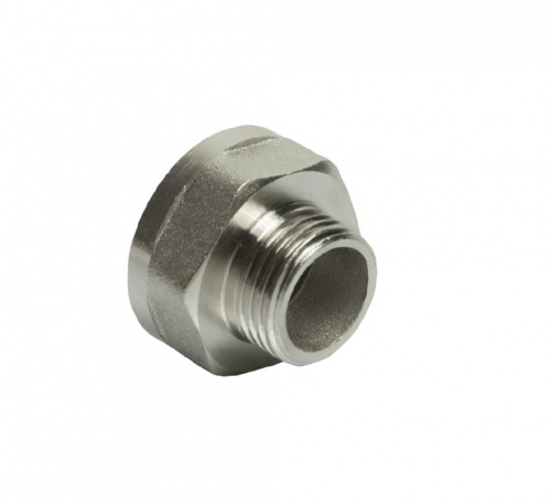 Переходник 3/4'' - 1/2'' вн/нар VRT® никель