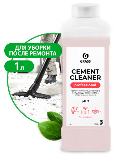 Очиститель после ремонта  GRASS Cement Cleaner  1л