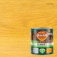 Защитно-декоративная пропитка Omnitex Classic S Сосна 2,5л арт. 50037210