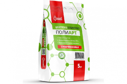 Шпатлевка полимерная "Старатели Полиарт" (5 кг) Шпатлевка полимерная "Старатели Полиарт" (5 кг)