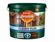 Пропитка-антисептик Omnitex Classic Plus 3в1 Красное дерево 2,5л (00-00016615) арт. 50035704