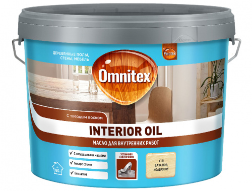 Масло Omnitex Interior Oil CLR (база под колеровку)  9л арт. 50035941
