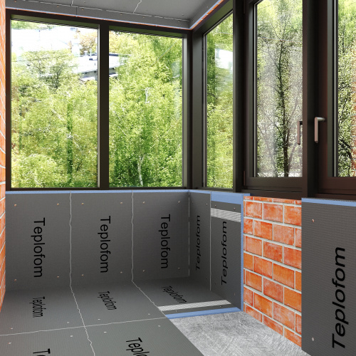Конструкционная панель TEPLOFOM 2500*600*80 ХPS (односторонний слой) фото 5