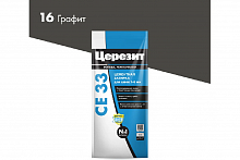 Затирка Церезит СЕ 33, цвет графит 16, 2кг (069226)
