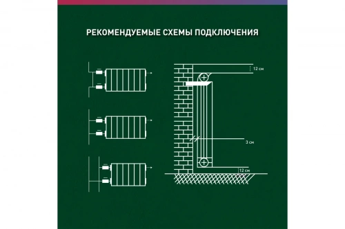 Радиатор алюминиевый литой Оазис  500/80/6 ЭКО (0,93 кВт) фото 4