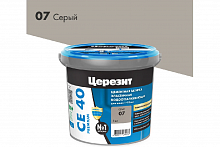 Затирка Церезит СЕ 40 Премиумм, цвет серый 07, 1кг (00-00006219)