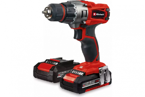 Дрель акк. Einhell PXC TE-CD 18/2 Li, 18В,44Нм,патрон 10мм,2x2.0Ач,кейс
