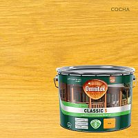 Защитно-декоративная пропитка Omnitex Classic S Сосна 9л арт. 50037212